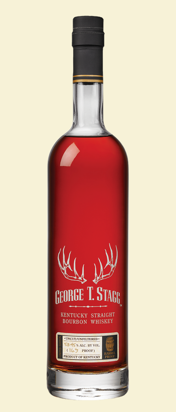 George T Stagg uncut Barrel Proof Bourbon Whiskey 750 ml