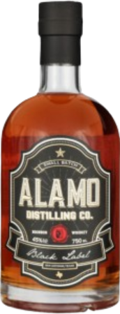 Alamo Black Label Bourbon Whiskey 750ml