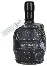 Hand Barrel Double Oak Bourbon Black 750ml