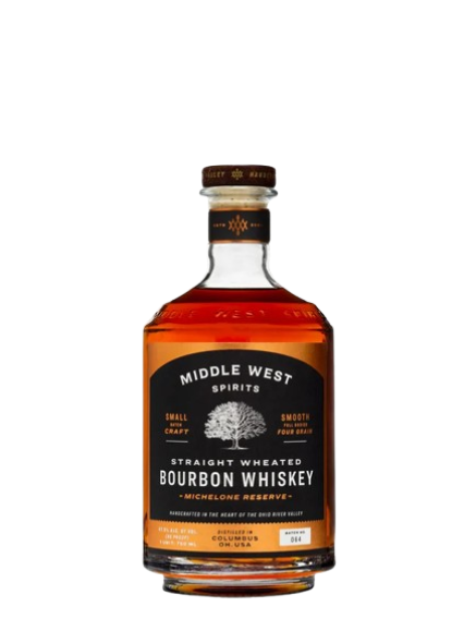 Middle West Spirits Straight Wheated Bourbon Whiskey Michelone Reserve Small Batch Craft Batch 070 750 ml