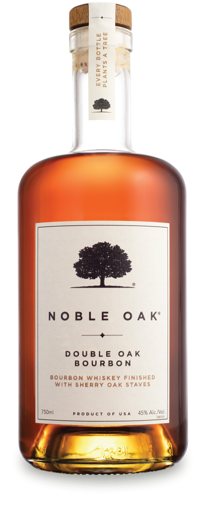 Noble Oak Double Oak Bourbon Whiskey 750ml