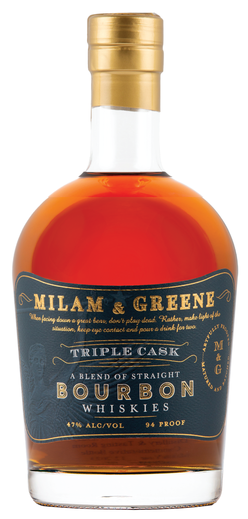 Milam And Greene Triple Cask Straight Bourbon Whiskey 750ml