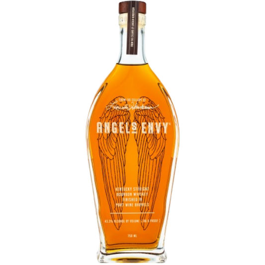 Angels Envy Lincoln Henderson Kentucky Straight Bourbon Finish In Port Wines and Barrels 375 ml