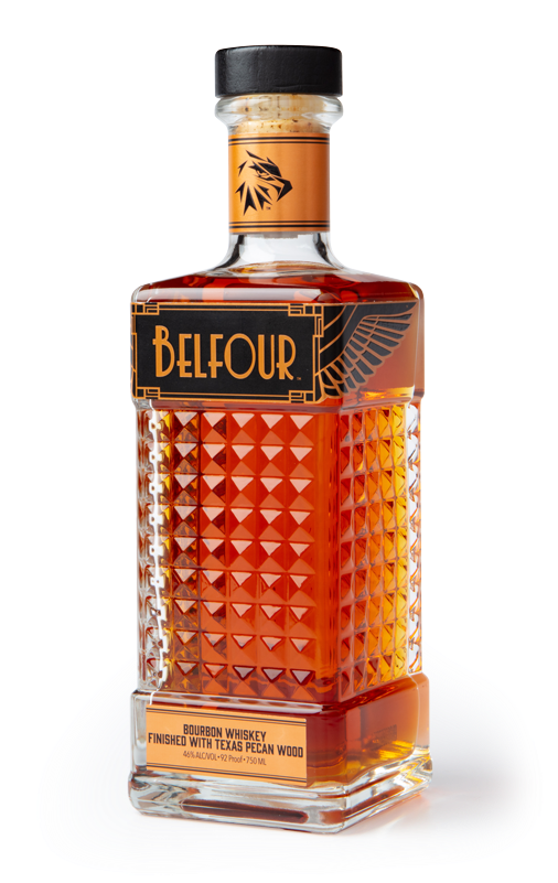 Belfour Bourbon Whiskey Finished with Texas Pecan Wood 750 ml