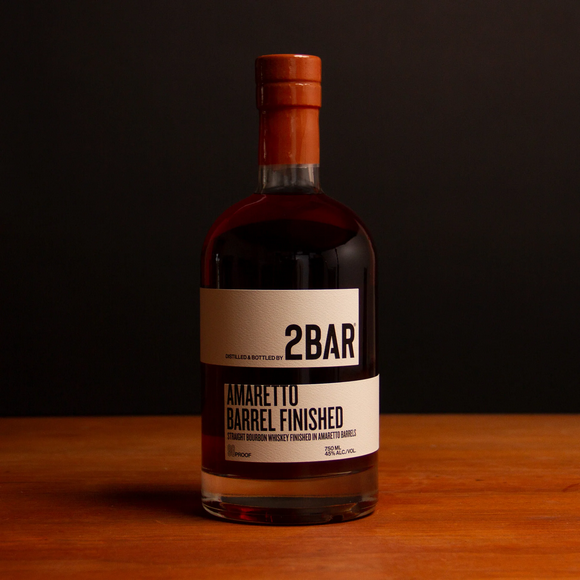 2Bar Amaretto Barrel Finished Straight Bourbon 750 ml