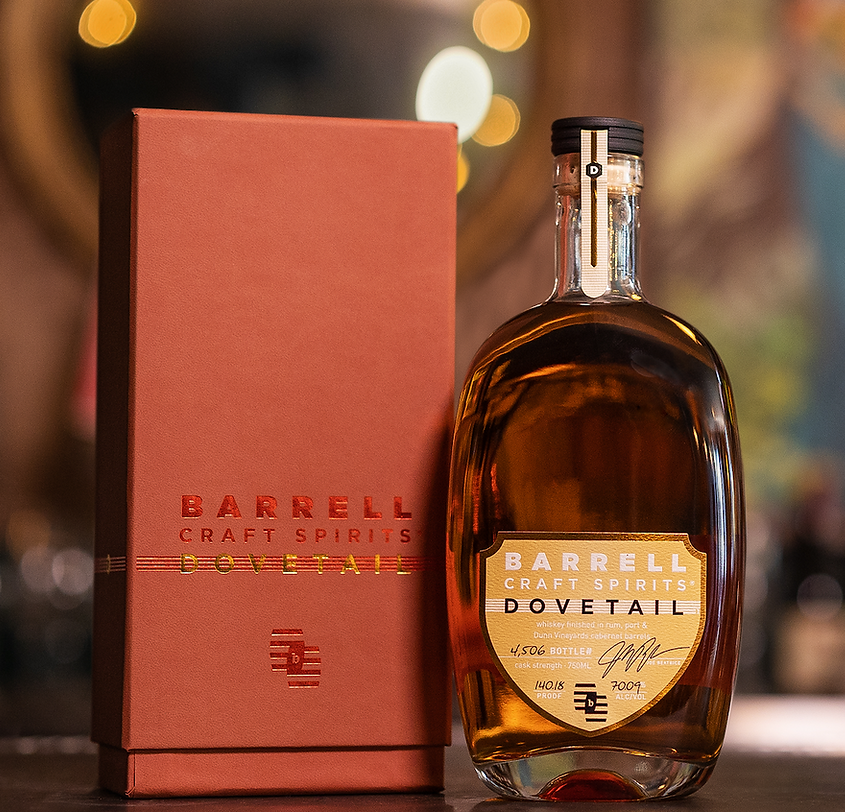 Barrell Whiskey Gold Label Dovetail Cask Strength Whiskey 750ml