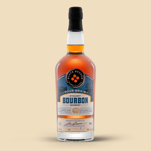 Black Button Four Grain Straight Bourbon 750ml