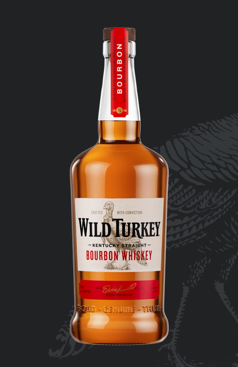 Wild Turkey Kentucky Straight Bourbon Whiskey 750 ml