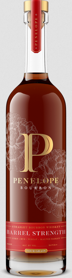 Penelope Bourbon Four Grain Barrel Strength 750 ml