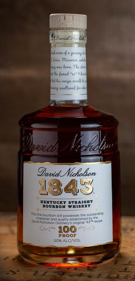 David Nicholson Straight Bourbon 1843 750 ml