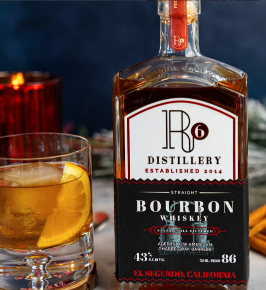 R6 Bourbon Whiskey 750 ml