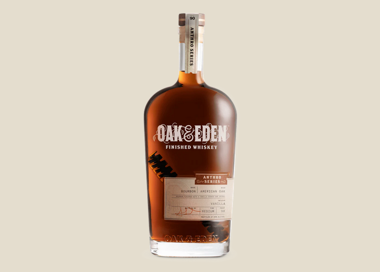 Oak & Eden Anthro Series Bourbon American Oak 750ml