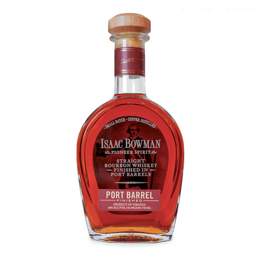 Isaac Bowman Pioneer Spirit Port Barrel Finished Straight Bourbon 750 ml