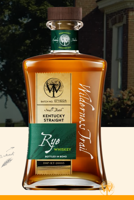 Wilderness Trail Single Barrel Kentucky RYE Straight Cask Strength The Bourbon Enthusiast (Barrel 17D13-4) 4 year 750 ml