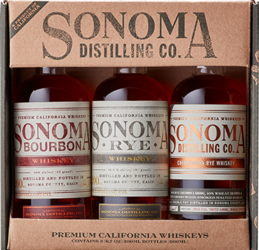 Sonoma Distilling Co Tasting Kit Bourbon 200ml