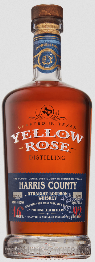 Yellow Rose Distilling Harris Country Straight Bourbon Whiskey 750 ml