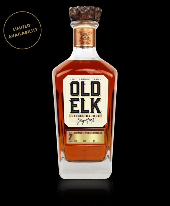 Top Shelf Old Elk Wheated Bourbon Private Selection 7 year 750ml