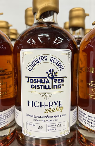 Distillers Reserve Joshua Distilling High Rye Straight Bourbon (Barrel 01) 6 year 750 ml