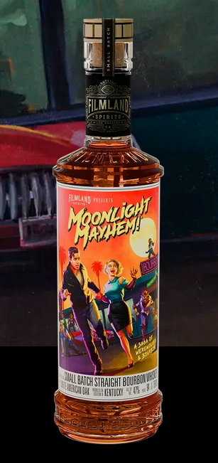 Filmland Spirits Moonlight Mayhem Extended Cut Cask Strength Straight Bourbon 2023 750ml