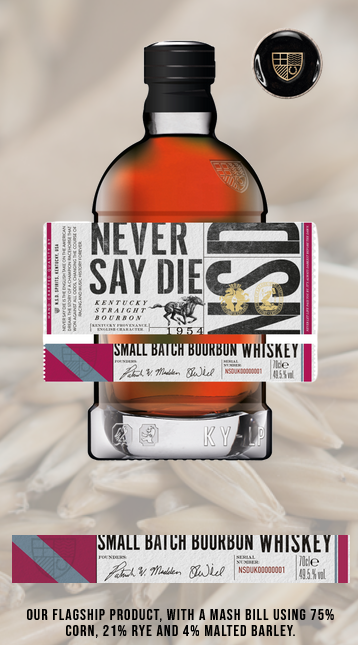 Never Say Die Kentucky Straight Bourbon Small Batch 700 ml