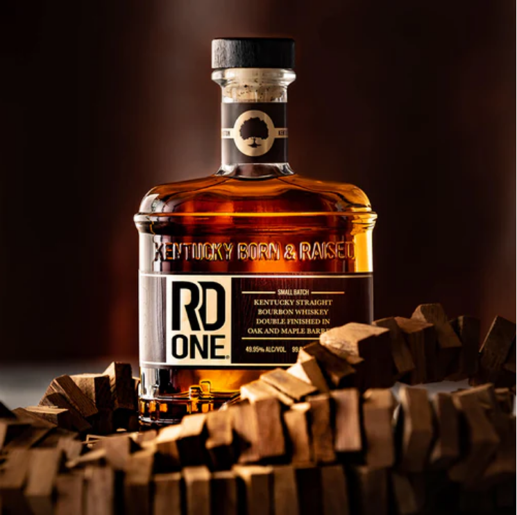 RD One Small Batch Kentucky Straight Bourbon Double Oak and Maple Barrels 750 ML