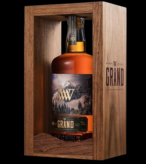 Wyoming Whiskey The Grand Barrel Straight Bourbon 2623 (Grey Label) 750ml