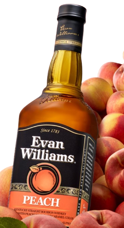 Evan Williams Peach Bourbon 750ml