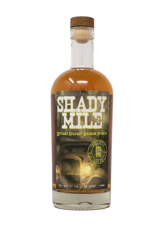 Shady Mile Kentucky Straight Bourbon Whiskey Small Batch Rye 21% 750 ml