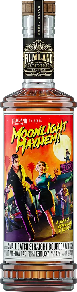 Filmland Spirits Moonlight Mayhem Small Batch Straight Bourbon Whiskey 750 ml