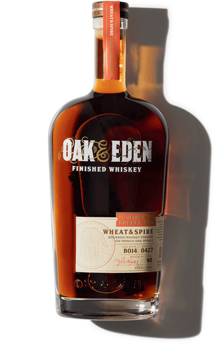 Oak & Eden Wheat and Spire Bourbon Whiskey 750 ml