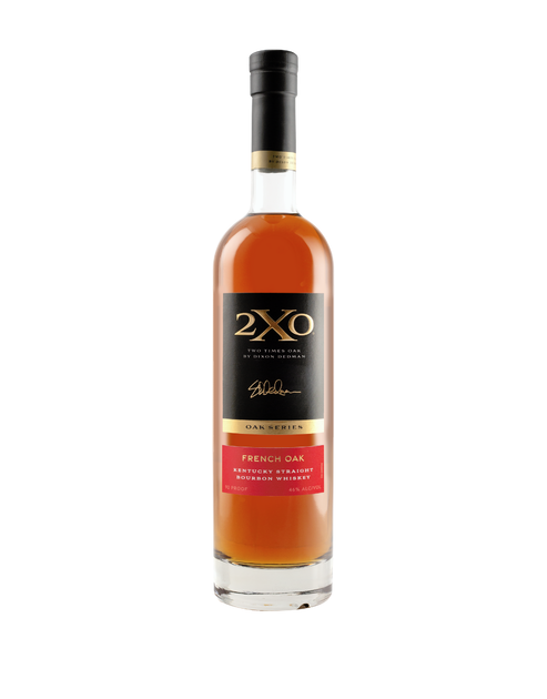 2XO Oak Series French Oak Kentucky Straight Bourbon Whsikey 750 ML