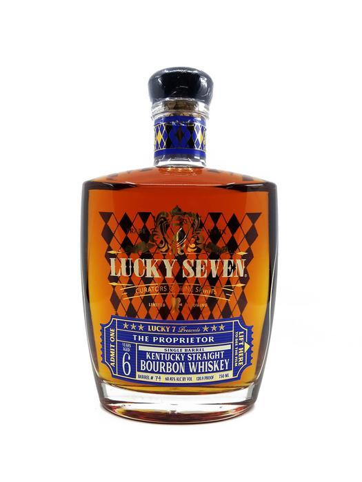 Lucky Seven The Proprietor Single Barrel Kentucky Straight Bourbon (Barrel #36) Proof 119.8 6 year 750 ml