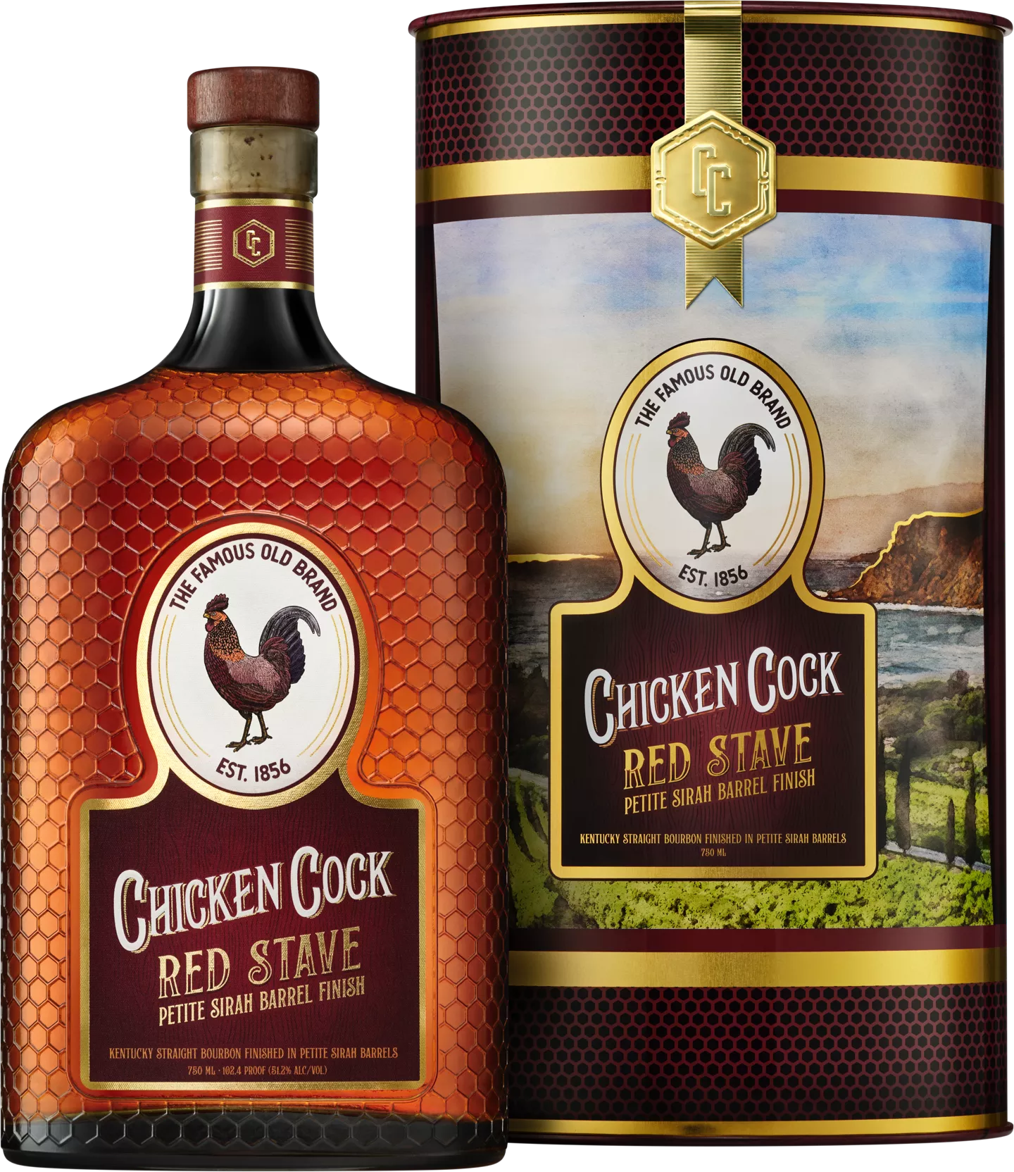 Chicken Cock Red Stave Petite Sirah Barrel Finish 750ml