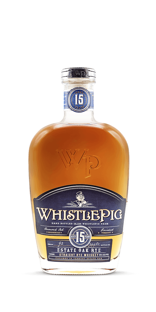 Bourbon Enthusiast WhistlePig Estate Oak Rye 15 Year 750 ml