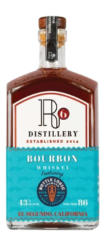 R6 Bourbon Whiskey Bottle Logic 750ml