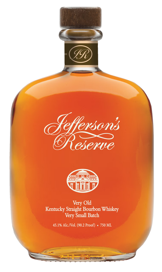 Jeffersons Reserve Very Old Straight Bourbon Whiskey 750ml